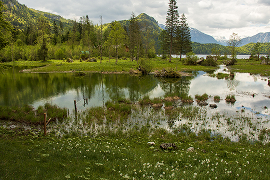 Der Ostersee mit Blick auf den Altausseer See