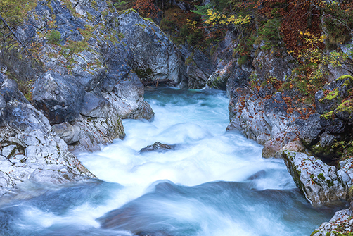 Die wilde Steyr in Hinterstoder