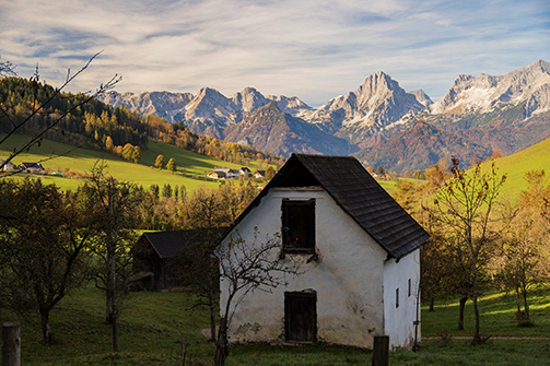 Blick auf das Tote Gebirge