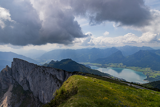 Ein toller Blick Richtung Dachstein