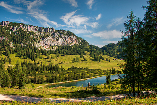 Panorama auf der Wurzeralm